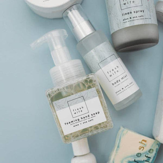 Aloe & Sea Salt Foaming Soap