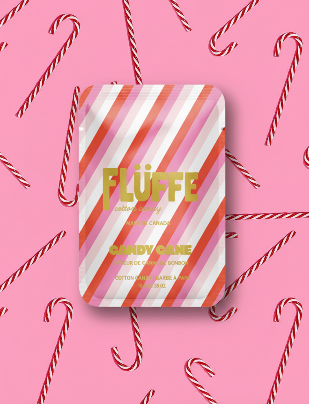 FLÜFFE COTTON CANDY | HOLIDAY COLLECTION  | CANDY CANE