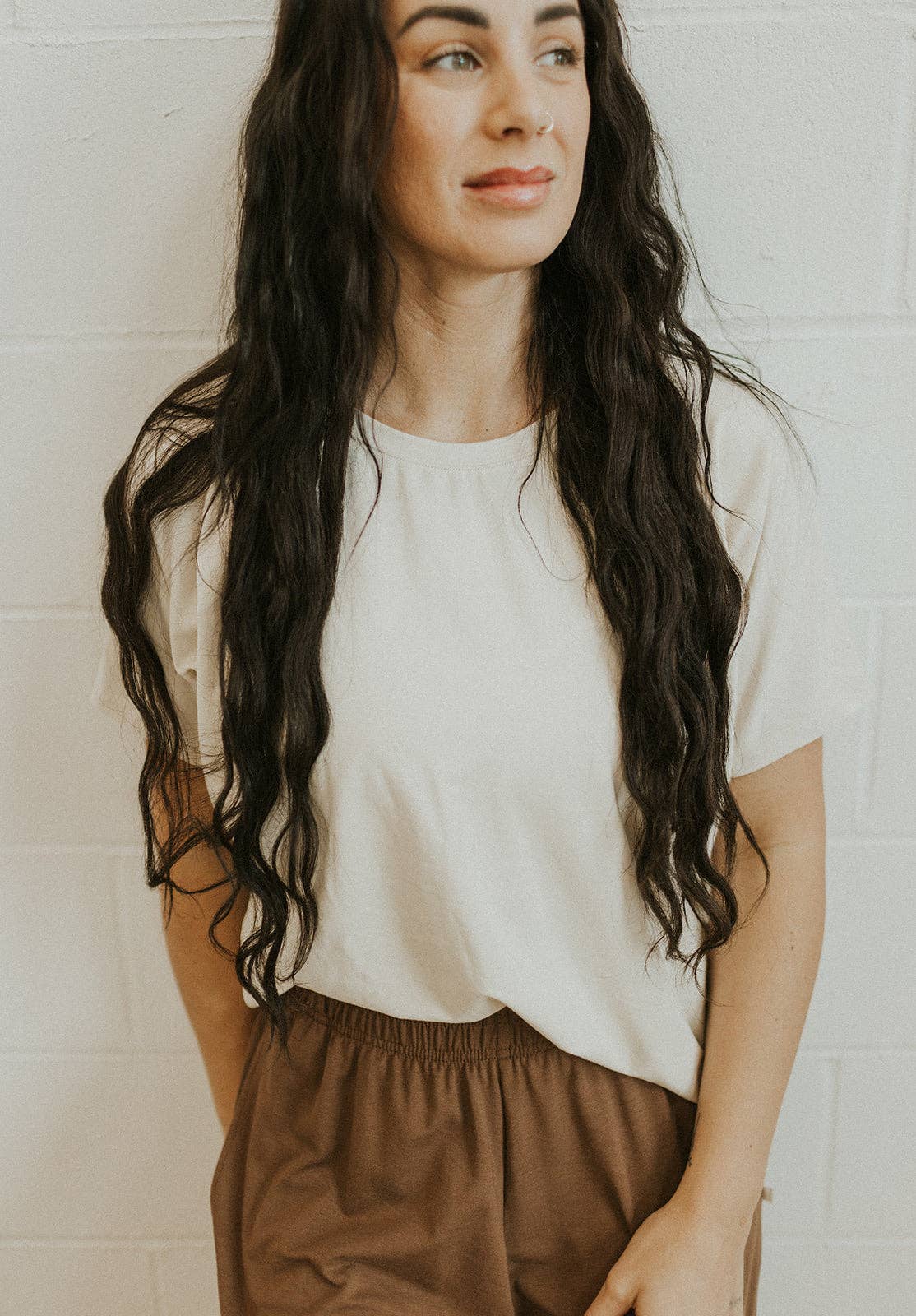 Ladies Staple Tee: Black