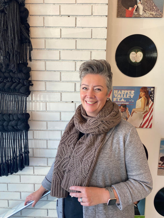 Coffee Date Scarf