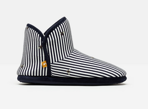 Joules Cabin Slippers - Striped Bee