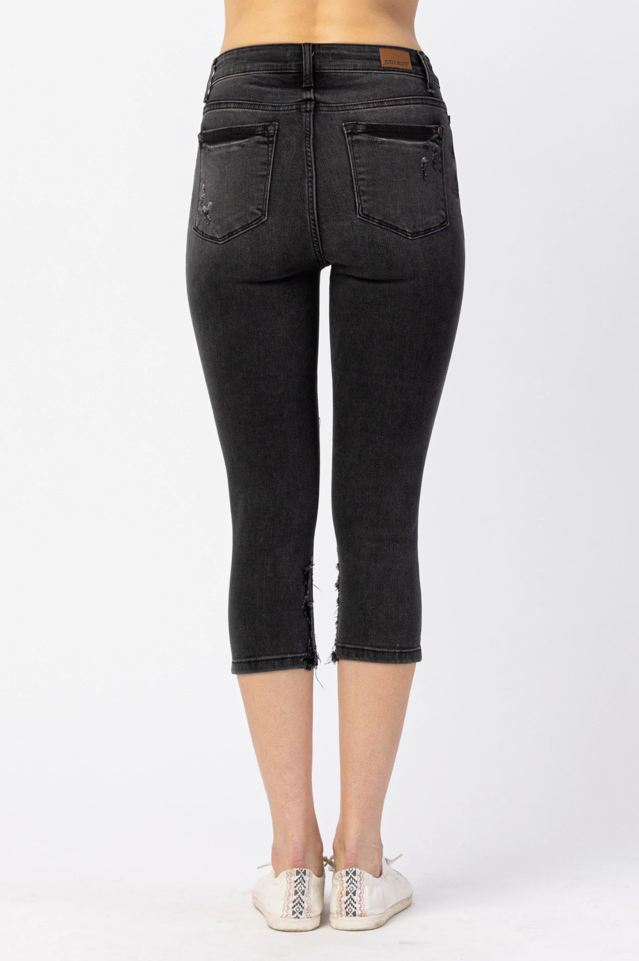 Sandi Hi Waist Capris {Reg} ~ Size 0
