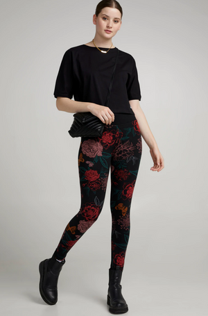 Open image in slideshow, Multicolor Floral Legging ~ Size XS
