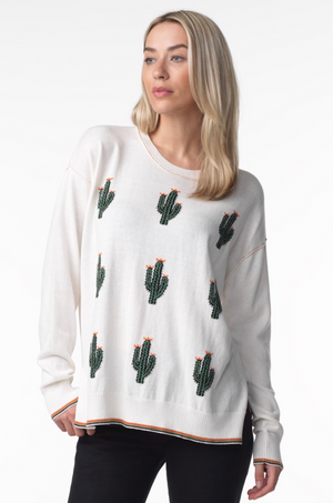 Open image in slideshow, Don&#39;t be Prickly Sweater ~ Size M
