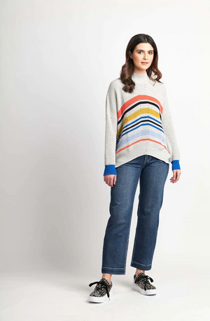Open image in slideshow, Follow the Rainbow Sweater { 2 Colors }
