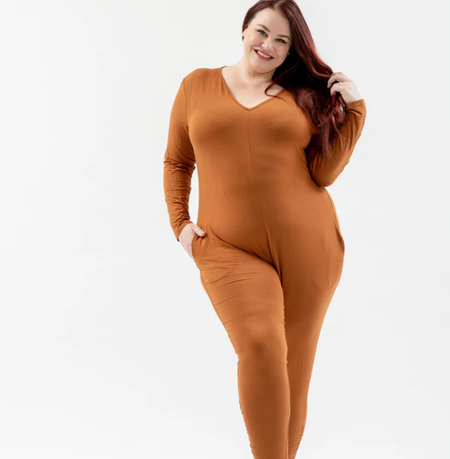 Love Me More Romper - Caramel ~ Size L