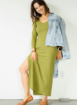 Jewel Rib Dress ~ Size S