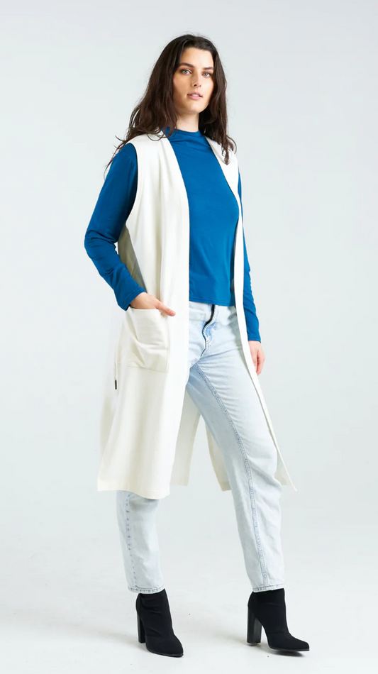 Ivy Sleeveless Cardigan { 2 Colors }