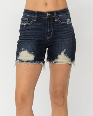 Open image in slideshow, Holly Destroyed Shorts ~ Size XS
