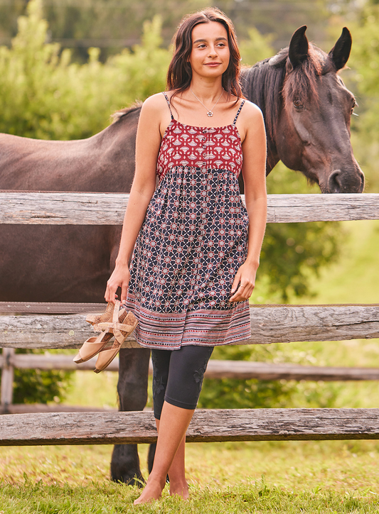 Happy Mushroom Tunic Dress