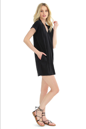 Jackie V Neck Dress { 3 Colors }
